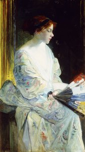 一位外来女士，1911年 作者 海因里希·奥古斯都·施瓦贝（Heinrich Augustus Schwabe）