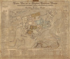博格豪斯波茨坦计划 作者 海因里希·伯格豪斯（Heinrich Berghaus）