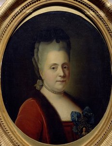 达里亚·阿里亚公主的肖像亚历山大·阿列克谢耶夫娜·戈利特纳（1724-1798），1772年 作者 海因里希·布赫霍尔兹（Heinrich Buchholz）