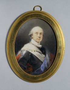 卡尔·海因里希·冯·拿骚-锡根王子的肖像1743-1808年，1790年。 作者 海因里希·弗里德里希·菲格
