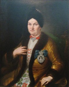 Natalia Demyanovna Razumovskaya, 1746年 作者 海因里希·戈特利布的房子