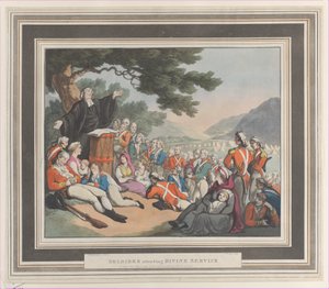 1798年8月1日，参加神圣仪式的士兵们。 作者 海因里希保护