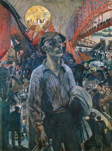 汉堡船厂的工人 汉堡同志，1928年。