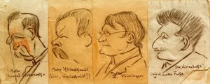 Vier Bildnisse 作者 海因里希·齐勒