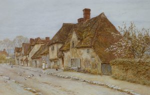 肯特A Village Street 作者 海伦阿灵厄姆