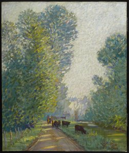 景观与奶牛，c.1907