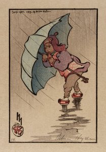 蓝伞 作者 海伦·海德（Helen Hyde）