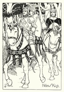 雄伟的骑士（雕版画