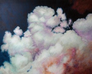积云，2021年（板上丙烯）。