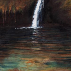 瀑布III，2016，