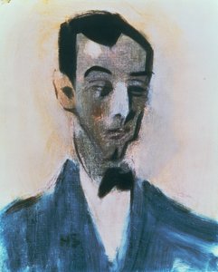 曼斯-舍费克肖像 作者 Helene Schjerfbeck