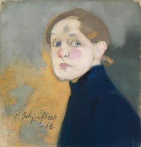 自画像》，1912年。