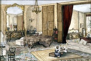 画室内部 作者 Heloine Stromeyer