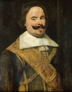 米契尔·阿德里亚恩斯·德·鲁伊特 (1607-1676)。 中将 作者 亨德里克·伯克曼（复制后）