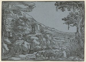 阿卡迪亚风光 作者 Esaias van de Velde（可能）