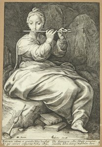 Euterpe 作者 亨德里克·戈尔齐乌斯