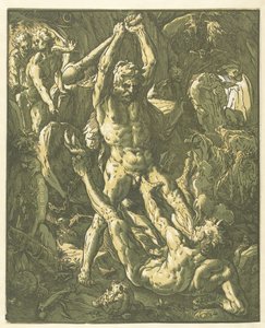赫拉克勒斯在卡克斯 作者 Willem Janszoon Blaeu (可能)