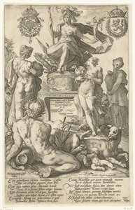 罗马英雄》版画系列的标题版画
罗马（物品上的标题）
罗马英雄（系列标题） 作者 佛朗哥·埃斯蒂乌斯