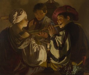 音乐会，c。 1626
