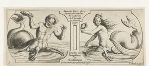 两个隔层，每层装有一个三棱锥
Nouveau Livre des Dieux et Deeßes De la Marine Bouckje van Zeegodden en Godinnen（物上标题）
Nouveau Livre des Dieux et Deeßes De la Marine Bouckje van Zeegodden en Godinnen（系列标题） 作者 亨德里克·德凯泽 (I)