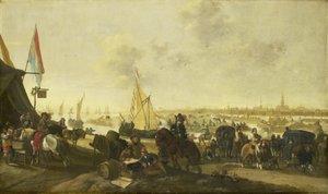 1645 年 11 月 5 日围攻并从西班牙人手中夺取胡尔斯特城 作者 亨德里克·德·梅耶