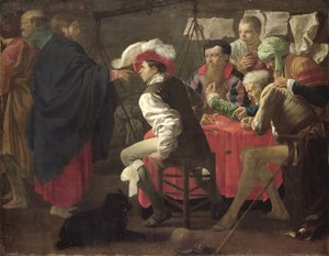 圣马太的召唤，c.1620 作者 亨德里克·布鲁格