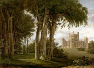 Wollaton Hall，诺丁汉，1795年