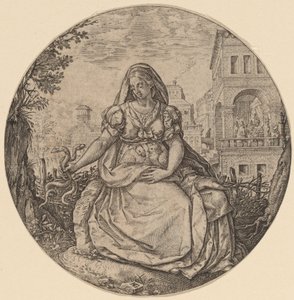 谨慎的寓意 作者 亨德里克·古尔齐乌斯（Hendrik Goltzius）