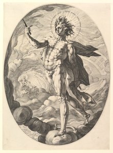 阿波罗（1588）。 作者 亨德里克·古尔齐乌斯（Hendrik Goltzius）