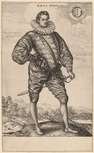 巴尔塔萨-巴托里-德-索姆里奥 作者 亨德里克·古尔齐乌斯（Hendrik Goltzius）