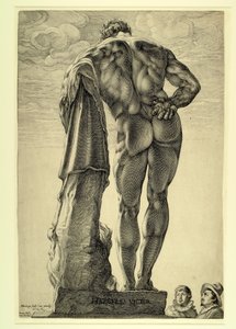 法尔内塞大力士 作者 亨德里克·古尔齐乌斯（Hendrik Goltzius）