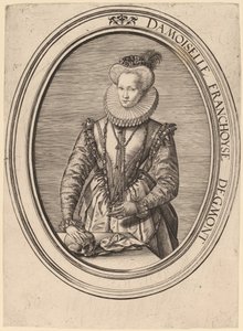 Françoise van Egmond 作者 亨德里克·古尔齐乌斯（Hendrik Goltzius）