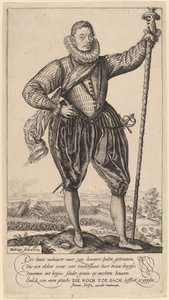 格里特-德容 作者 亨德里克·古尔齐乌斯（Hendrik Goltzius）
