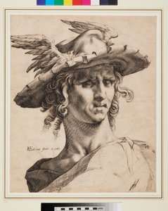 水星负责人 作者 亨德里克·古尔齐乌斯（Hendrik Goltzius）