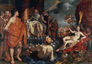 1611年，爱马仕将潘多拉呈献给埃皮米修斯国王