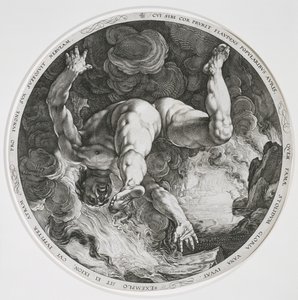 Ixion，1588 作者 亨德里克·古尔齐乌斯（Hendrik Goltzius）