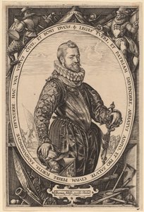 Jacques de la Faille 作者 亨德里克·古尔齐乌斯（Hendrik Goltzius）