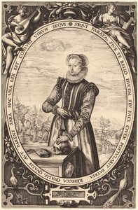 Josina Hamels 作者 亨德里克·古尔齐乌斯（Hendrik Goltzius）