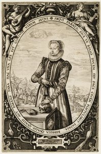 乔西娜-哈梅尔斯 作者 亨德里克·古尔齐乌斯（Hendrik Goltzius）