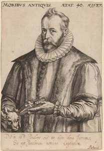 Justus Lipsius 作者 亨德里克·古尔齐乌斯（Hendrik Goltzius）