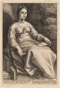 姆尔波米尼(Melpomene) 作者 亨德里克·古尔齐乌斯（Hendrik Goltzius）