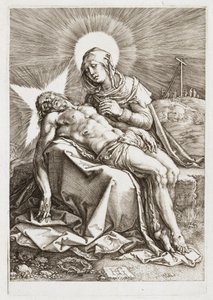 皮耶塔 作者 亨德里克·古尔齐乌斯（Hendrik Goltzius）