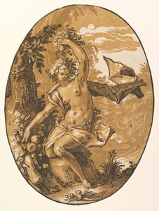 Proserpina，1594年。 作者 亨德里克·古尔齐乌斯（Hendrik Goltzius）