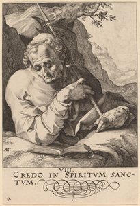 圣马太 作者 亨德里克·古尔齐乌斯（Hendrik Goltzius）