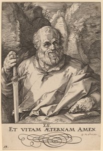 圣马蒂亚斯 作者 亨德里克·古尔齐乌斯（Hendrik Goltzius）
