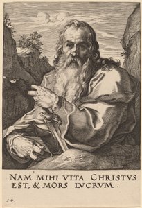 圣保罗 作者 亨德里克·古尔齐乌斯（Hendrik Goltzius）