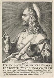 救世主 作者 亨德里克·古尔齐乌斯（Hendrik Goltzius）