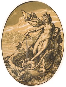 特提斯 作者 亨德里克·古尔齐乌斯（Hendrik Goltzius）