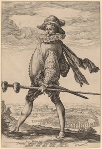 步兵队长 作者 亨德里克·古尔齐乌斯（Hendrik Goltzius）
