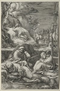 激情。 作者 亨德里克·古尔齐乌斯（Hendrik Goltzius）